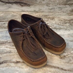 Clarks Dark Brown Leather Loafers